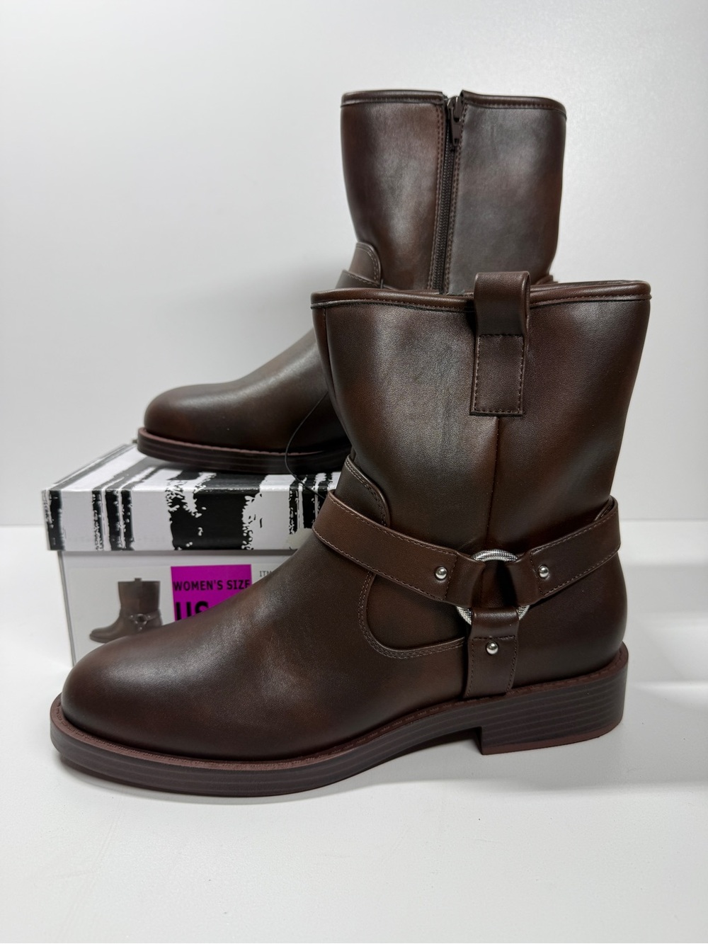 NIB • Dv Dolce Vita Women's Moto Boot Size: 11 - Picture 2 of 7